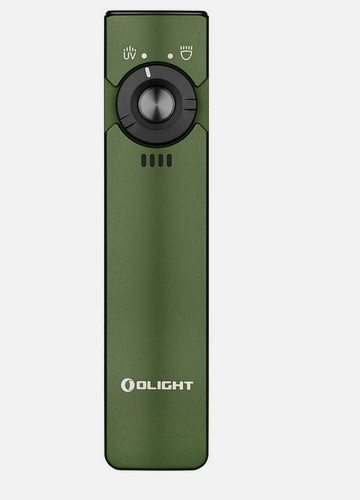 Olight Arkfeld UV + White LED Flashlight, 1000 Lumens, OD Green