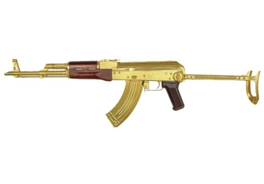 E&L AKMS 24K GOLD PLATED AEG AIRSOFT RIFLE (10 YEARS ANNIVERSARY LIMITED EDITION)