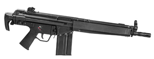 LCT Airsoft LC-3K EBB AEG Airsoft Rifle w/ Retractable Stock, Black